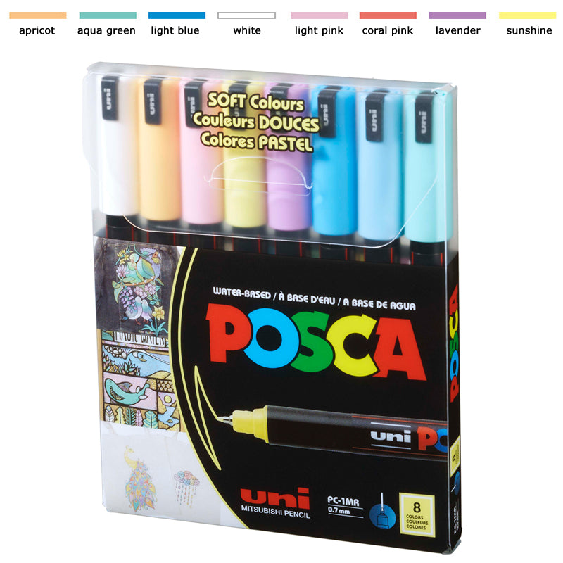 Uni Mitsubishi Pencil Posca Marker Set