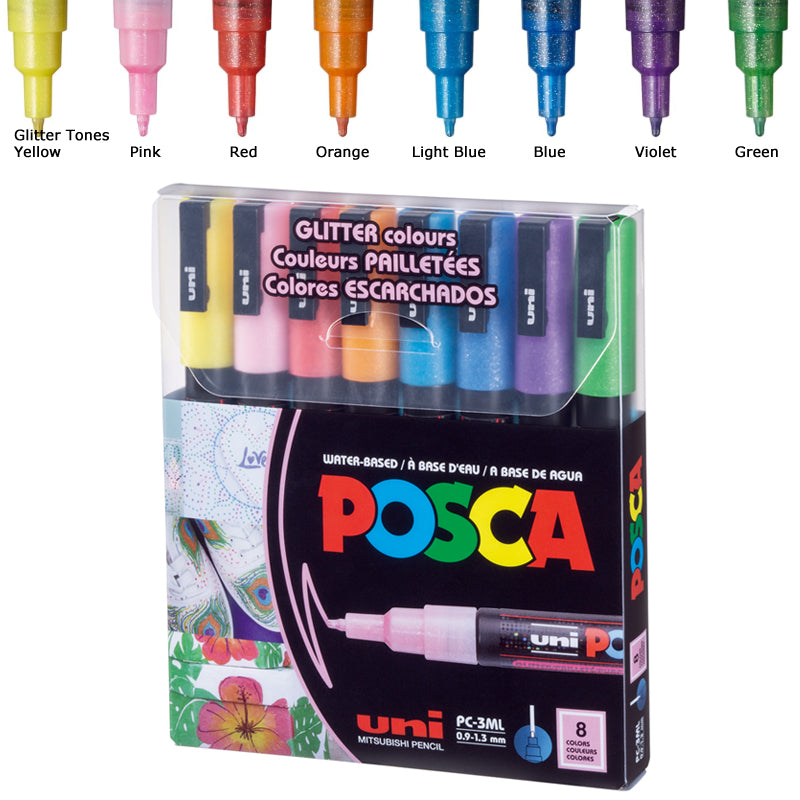Uni Mitsubishi Pencil Posca Marker Set