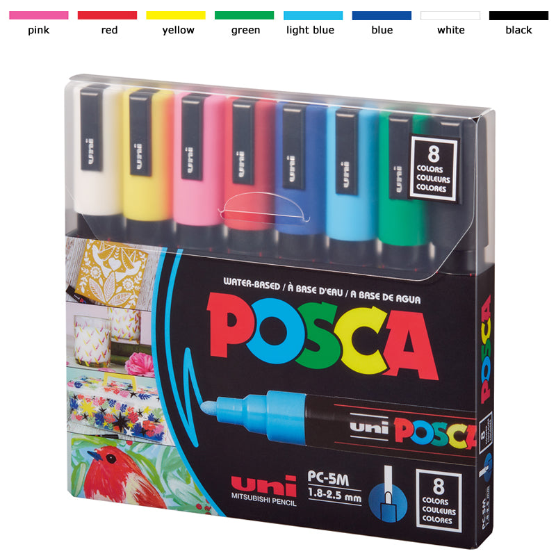 Uni Mitsubishi Pencil Posca Marker Set