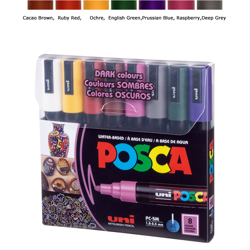 Uni Mitsubishi Pencil Posca Marker Set
