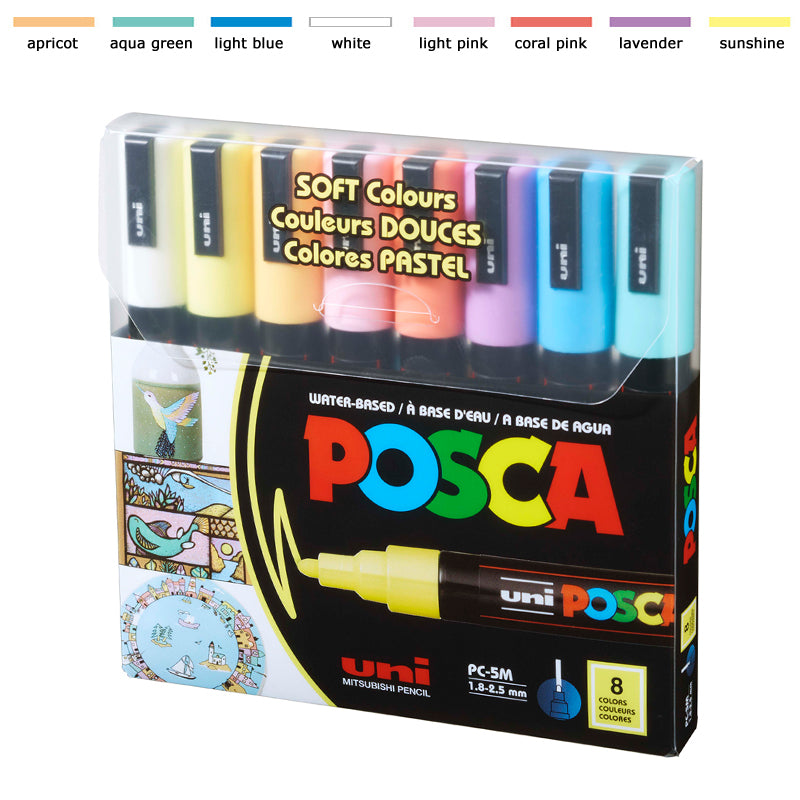 Uni Mitsubishi Pencil Posca Marker Set